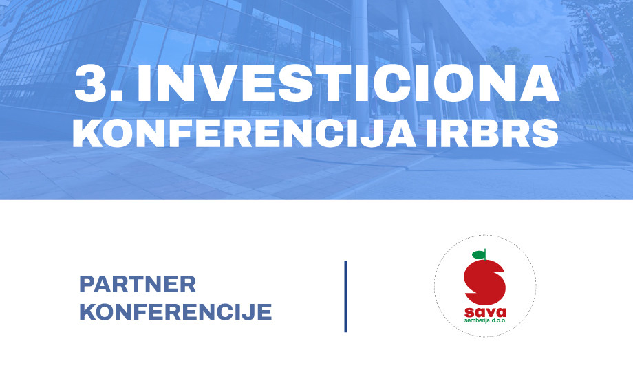 Sava Semberija kao partner Treće investicione konferencije